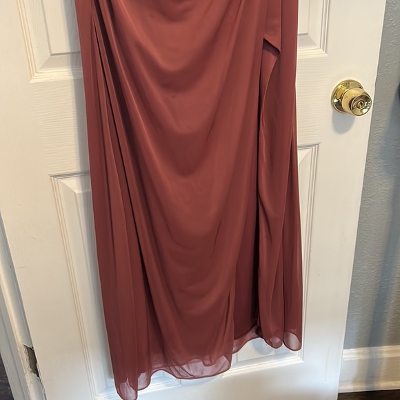 Mauve Azazie Bridesmaid Dress - Picture 4 of 7